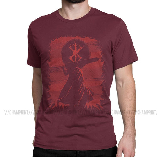 Black Swordsman Berserk T-Shirt-0