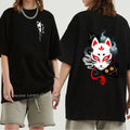 Demon Slayer 3D Graffiti Style Mask T-Shirt-0
