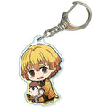 Demon Slayer Agatsuma Zenitsu Kawaï Keychain-0