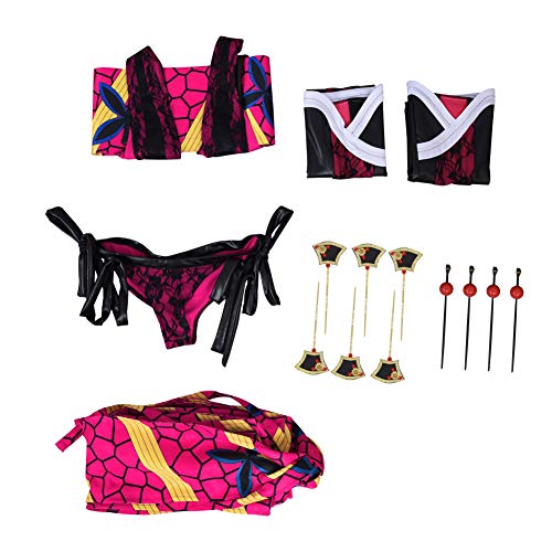 Demon Slayer Full Daki Cosplay Battle Style