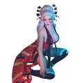 Demon Slayer Full Daki Cosplay Battle Style
