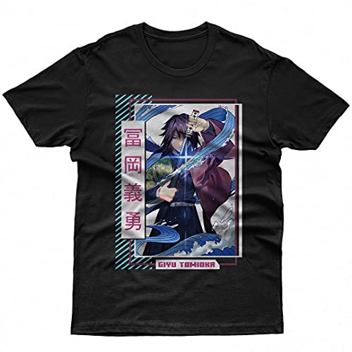 Demon Slayer Giyu Tomioka Determination T-Shirt-0
