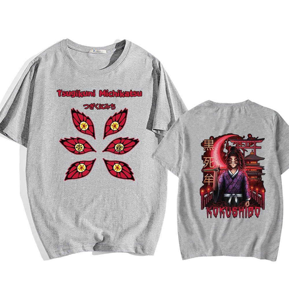 Demon Slayer Kokushibo Style T-Shirts-2