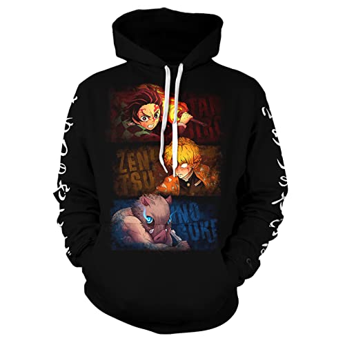 Demon Slayer Main Team Special Attacks Hoodie-1