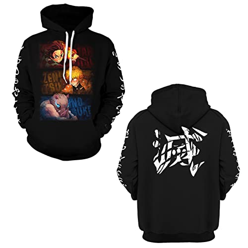 Demon Slayer Main Team Special Attacks Hoodie-0