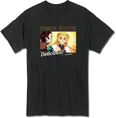 Demon Slayer Rengoku Meet Tanjiro T-Shirt-0