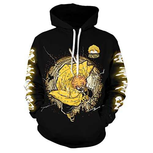 Demon Slayer Special Zenitsu Full Inspired Hoodie