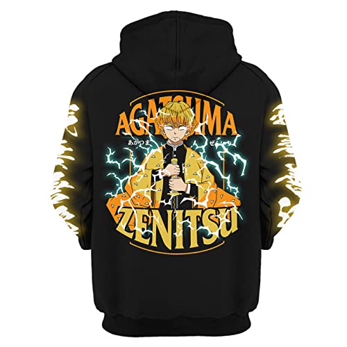 Demon Slayer Special Zenitsu Full Inspired Hoodie