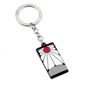Demon Slayer Tanjiro Earring Inspired Keychain-0
