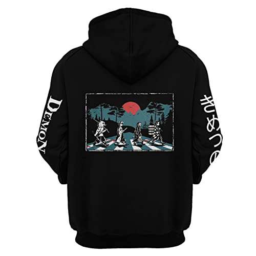 Demon Slayer Tanjiro Team Highlight Hoodie-3