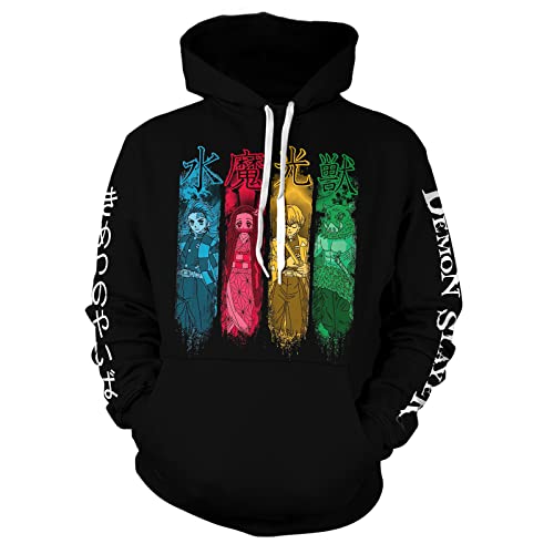 Demon Slayer Tanjiro Team Highlight Hoodie-4
