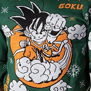 Dragon Ball Z Goku Epic Christmas Sweater-1
