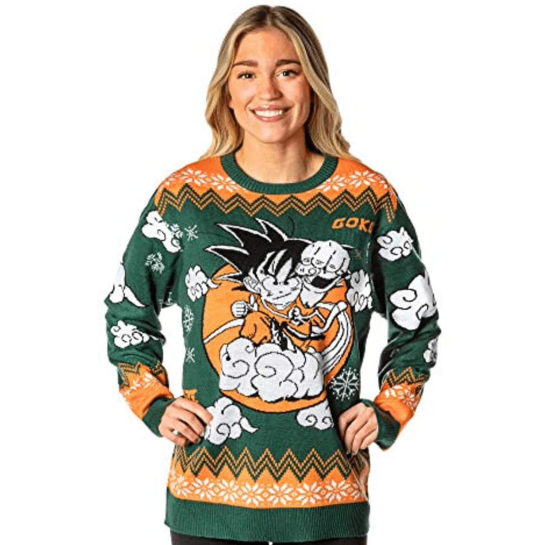 Dragon Ball Z Goku Epic Christmas Sweater-4