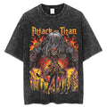 Eren Titan Form Vintage T-Shirt-0