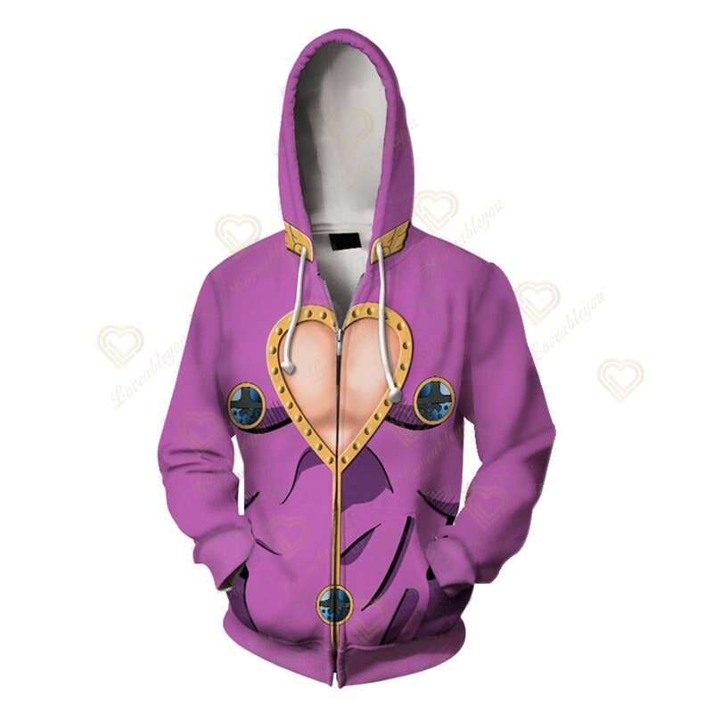 Giorno Giovanni Character Chess Hoodie-0