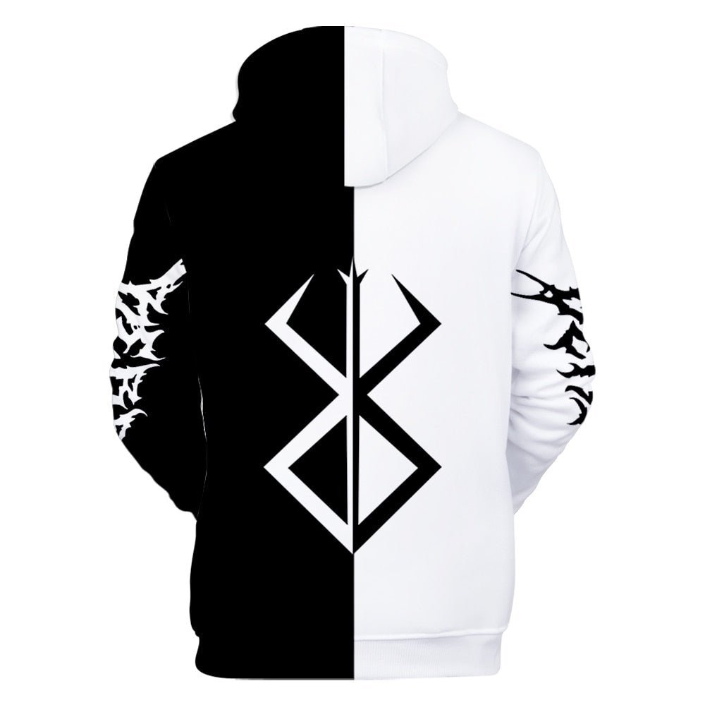 Hot 3D Berserk Sacrifice Mark Hoodie-3