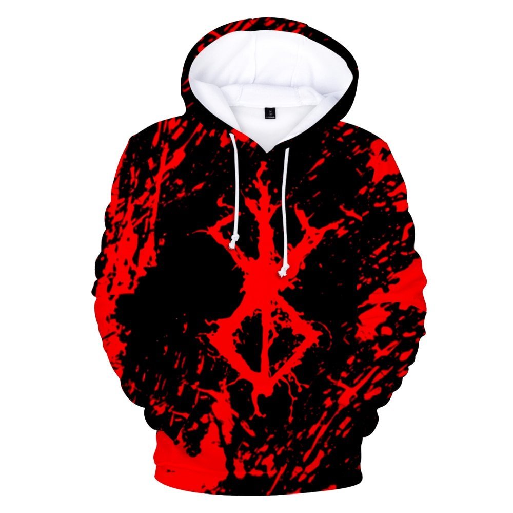 Hot 3D Berserk Sacrifice Mark Hoodie-2