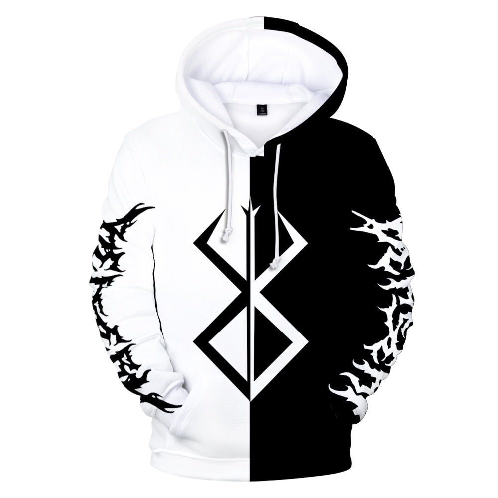 Hot 3D Berserk Sacrifice Mark Hoodie-1