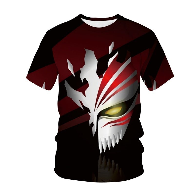 Ichigo Hollow Half Mask Shirt-0