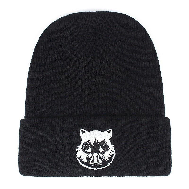 Inosuke Black Beanie-1