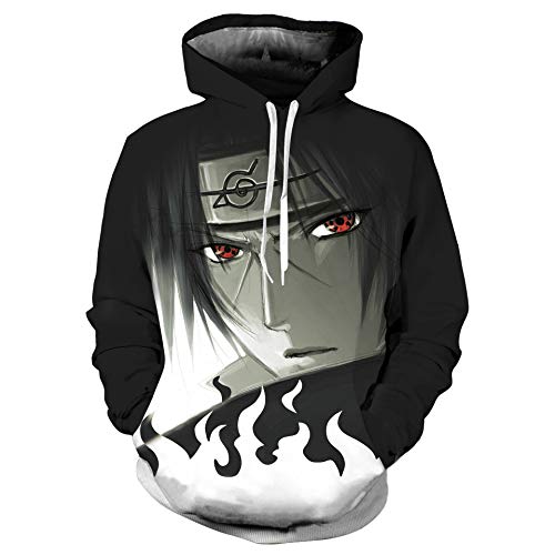 Itachi Uchiha Clan Sharingan Inspired Hoodie Style 1-0