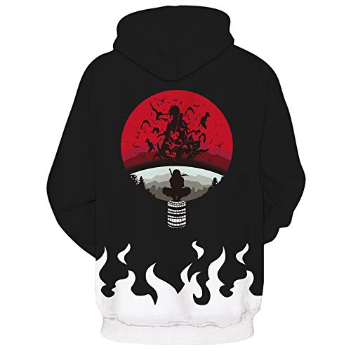 Itachi Uchiha Clan Sharingan Inspired Hoodie Style 1-1