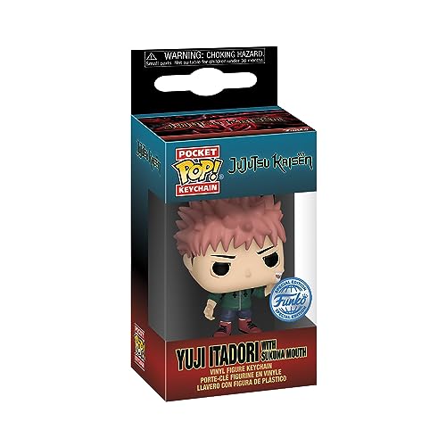JJK Yuji Itadori Sukuna Mouth Funko Pop Keychain
