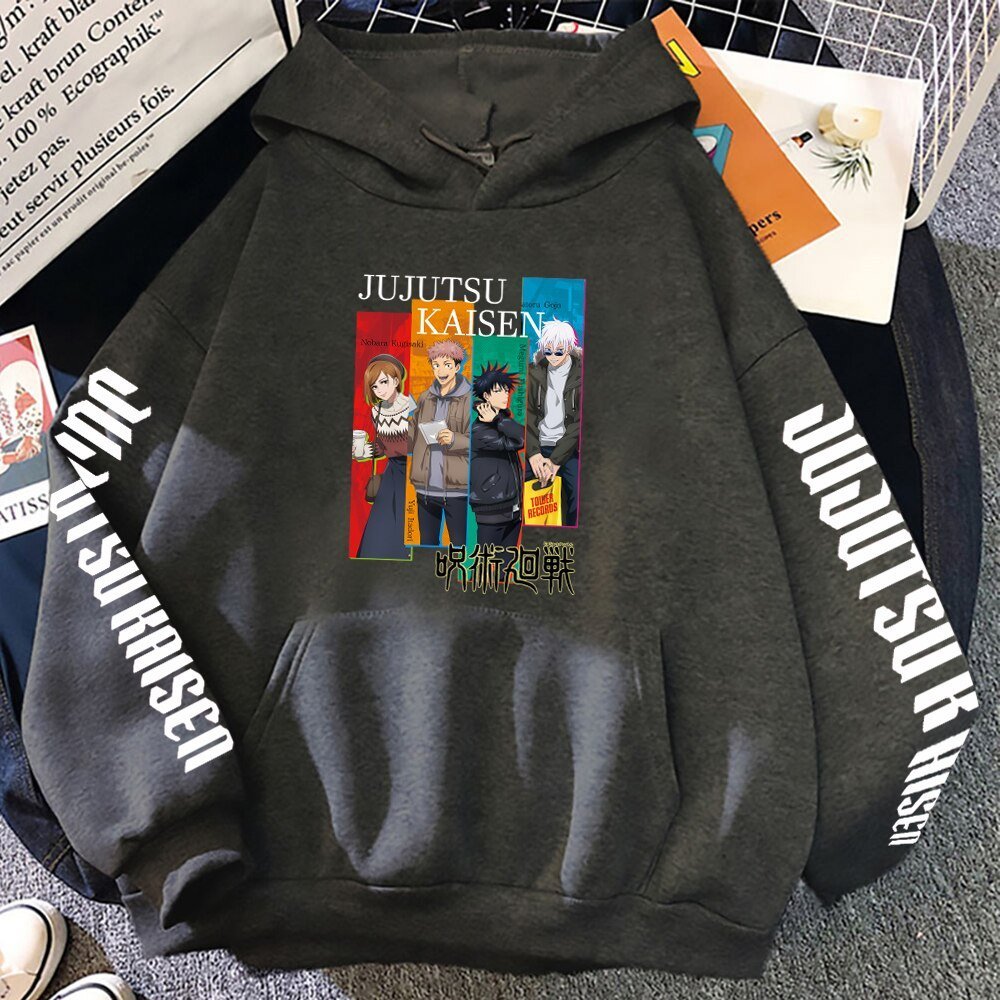 Jujutsu Kaisen Gojo Team Night Style Hoodie-5
