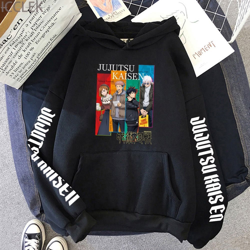 Jujutsu Kaisen Gojo Team Night Style Hoodie-0