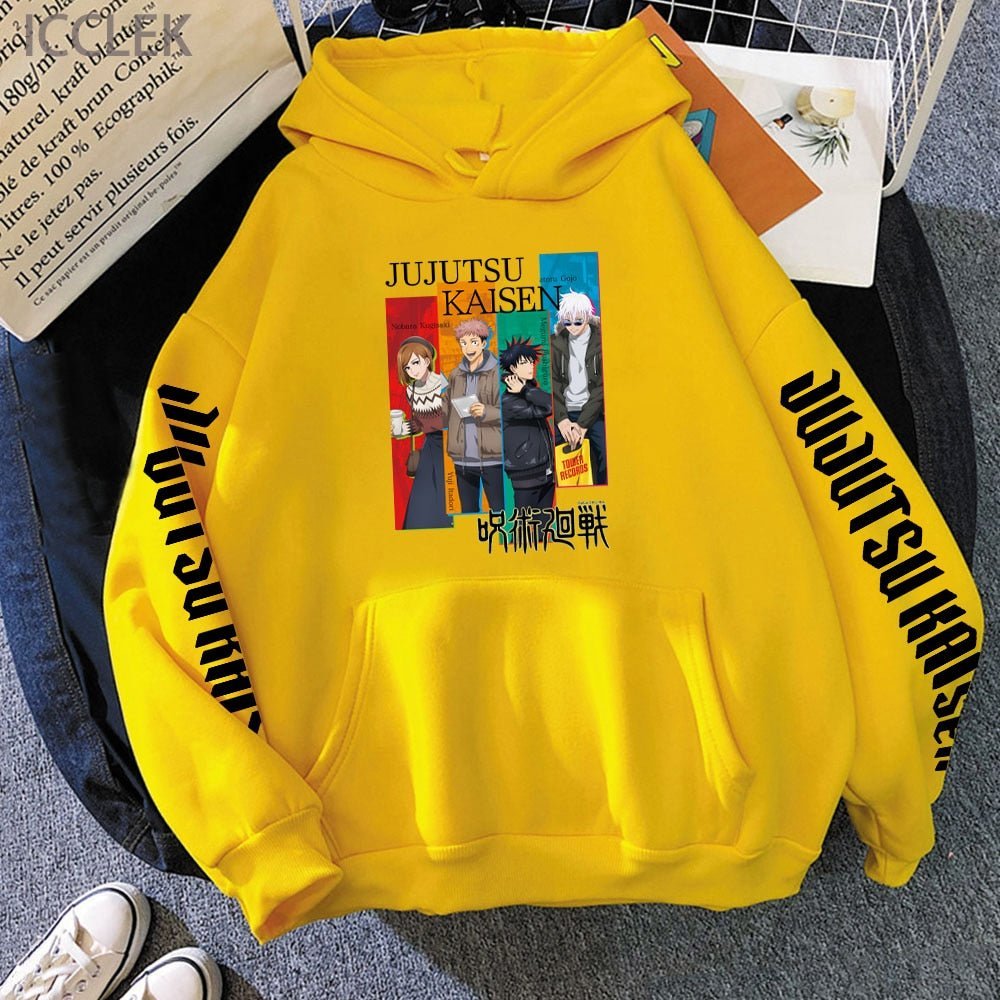 Jujutsu Kaisen Gojo Team Night Style Hoodie-3