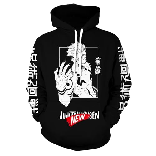 Jujutsu Kaisen Ryomen Sukuna Cool Pose 1 Hoodie-0