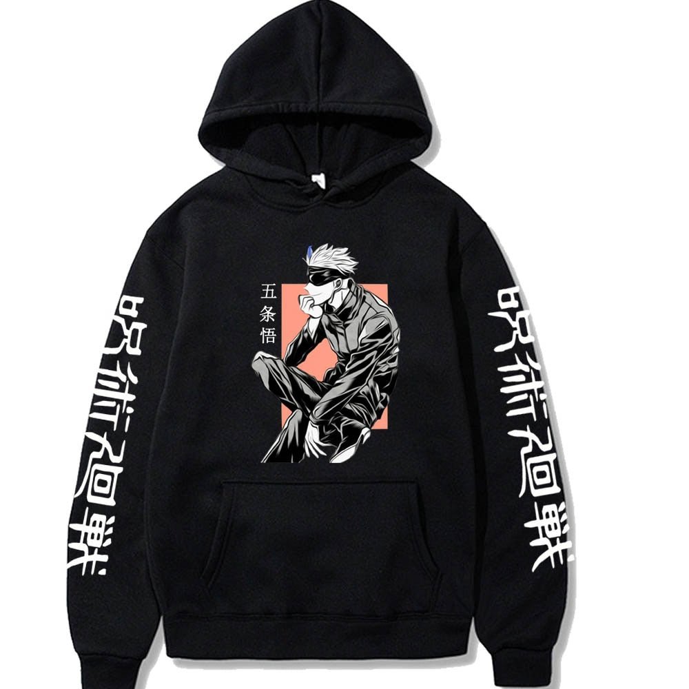Jujutsu Kaisen Satoru Think Hoodie-0