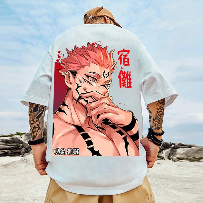 Jujutsu Kaisen Sukuna Special Cool Pose 2 T Shirt