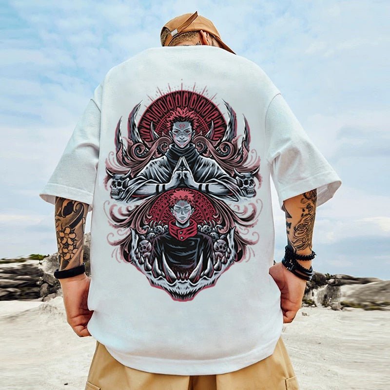 Jujutsu Kaisen Sukuna X Itadori Domain T Shirt