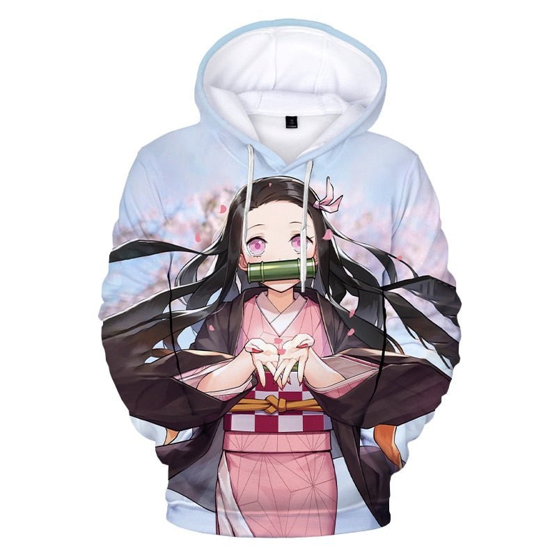 Kamado Nezuko 3D Spring Hoodie