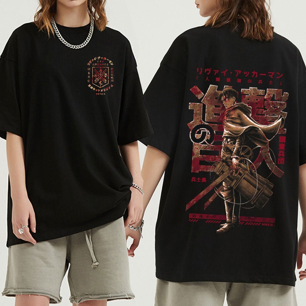 Levi Pose Style 2 3D Shirt