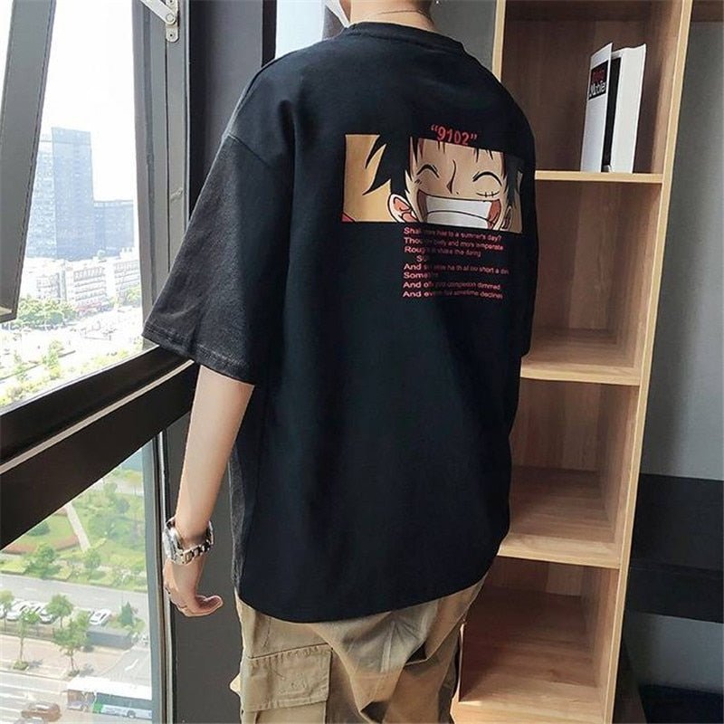 Monkey D. Lufffy Fun Fashion T-shirt-1