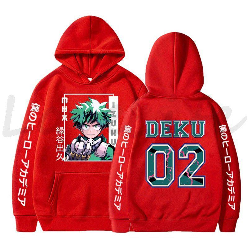 My Hero Academia Deku Team Hoodie-2