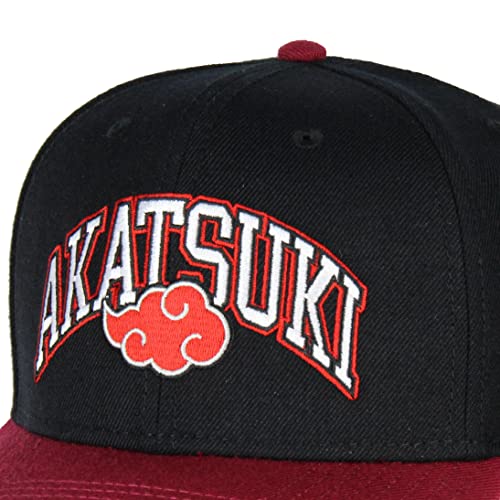 Naruto Akatsuki Red Cloud Emblem Baseball Cap-1