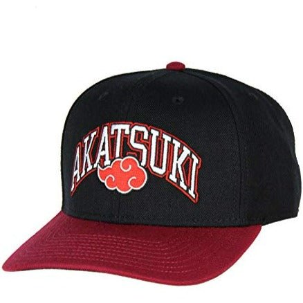 Naruto Akatsuki Red Cloud Emblem Baseball Cap-0