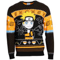 Naruto Chibi Ramen Holiday Snowflakes Christmas Sweater-0