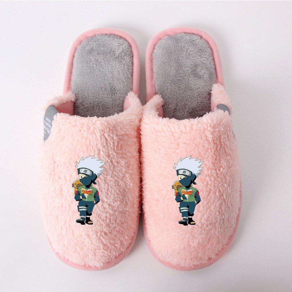 Naruto Kakashi Warm Slippers-0