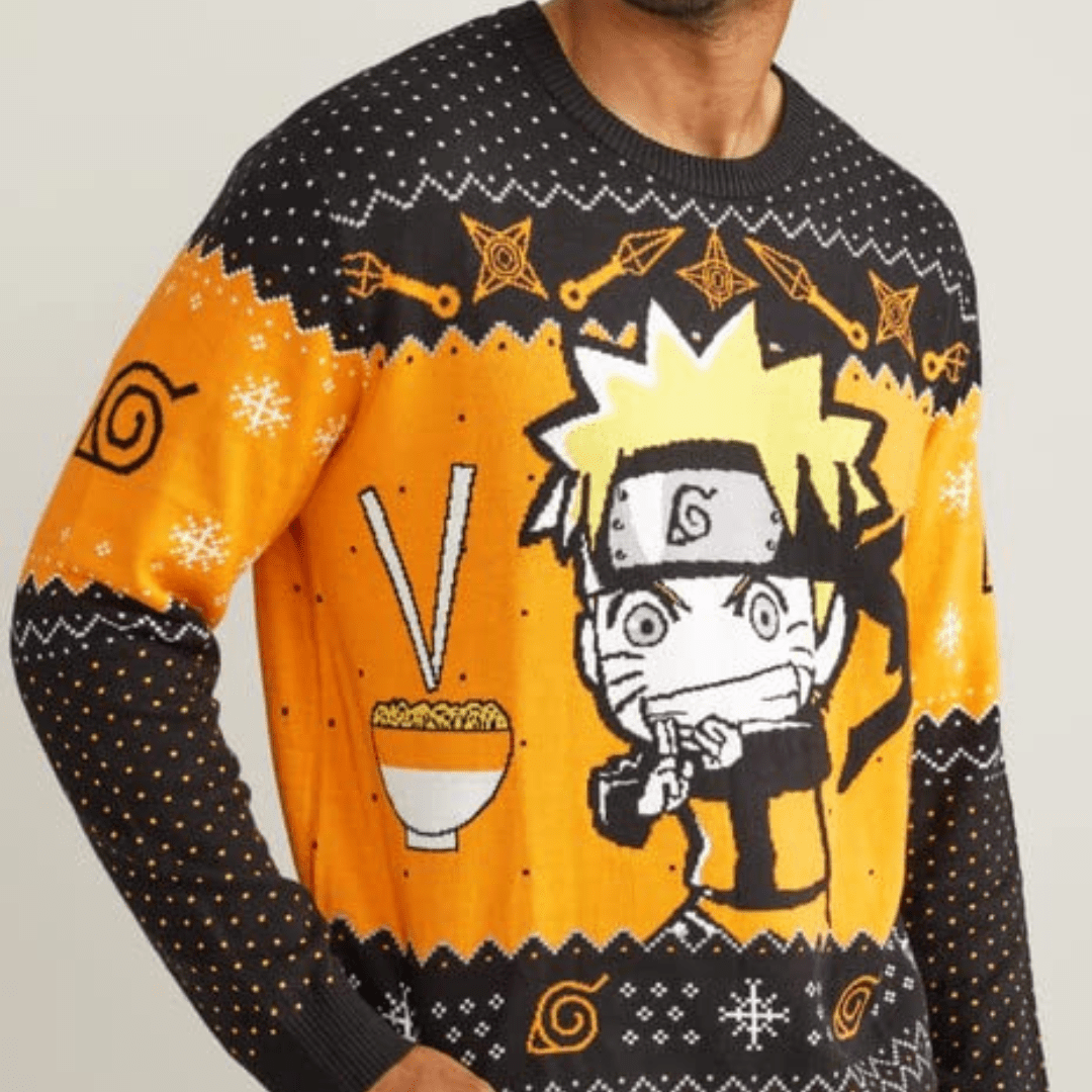 Naruto Shippuden Ichiraku Ramen Christmas Sweater Style 2