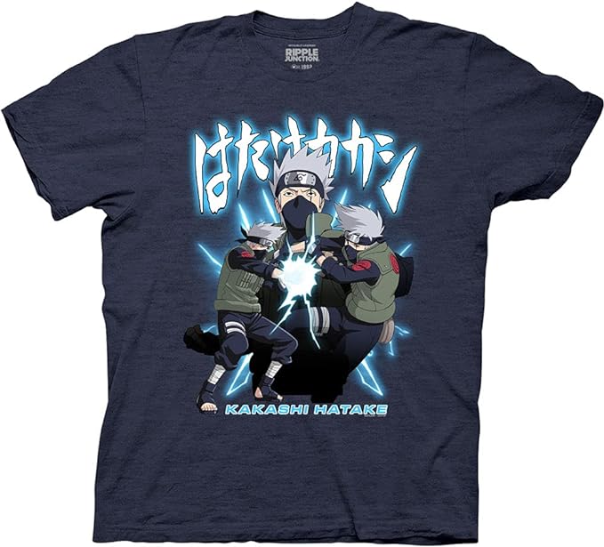 Naruto Shippuden Kakashi Chidori Attack Shirt-2