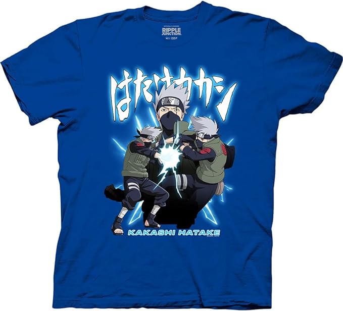 Naruto Shippuden Kakashi Chidori Attack Shirt-4