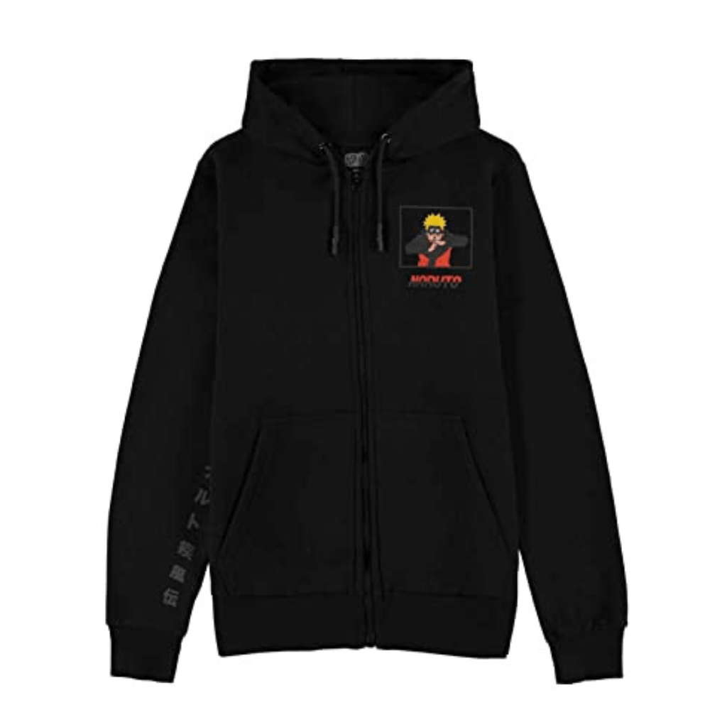 Naruto Shippuden New Edition 2023 Black Hoodie-0