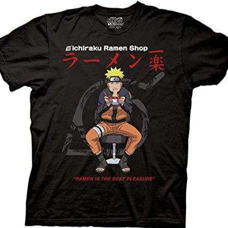 Naruto Shippuden Ramen Eating Shirt-0