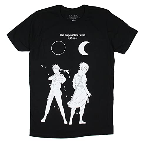 Naruto Shippuden Sage Six Paths Naruto Sasuke T-Shirt-0