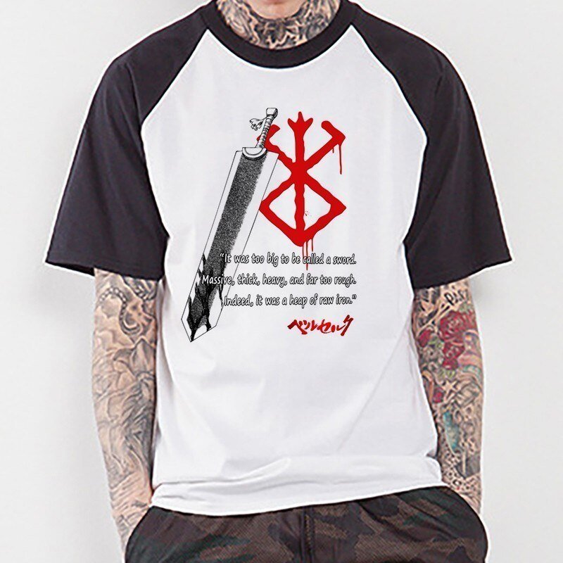 New Berserk Cursed Sword Shirt