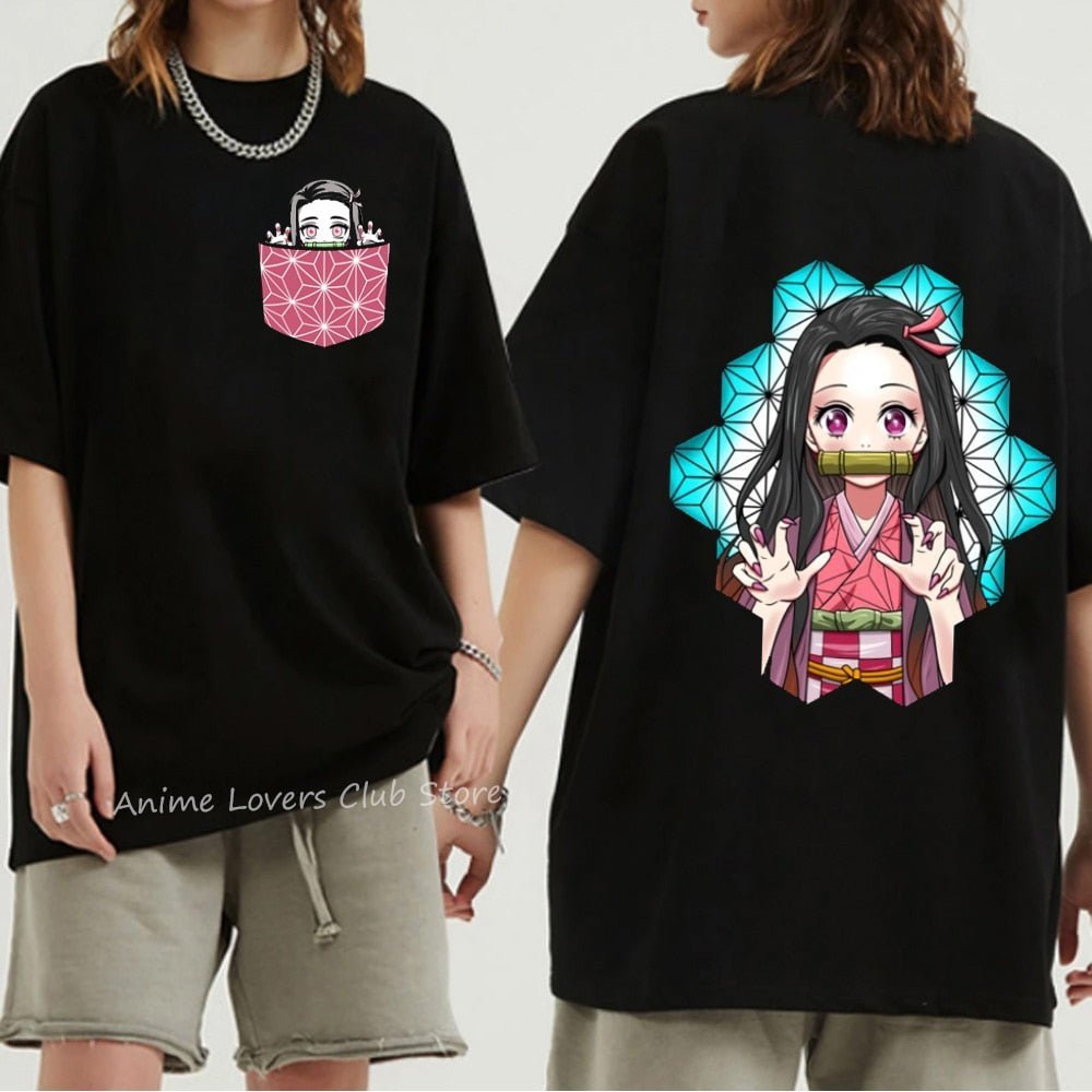 Nezuko Sweet 3D Kawaii Shirt-0